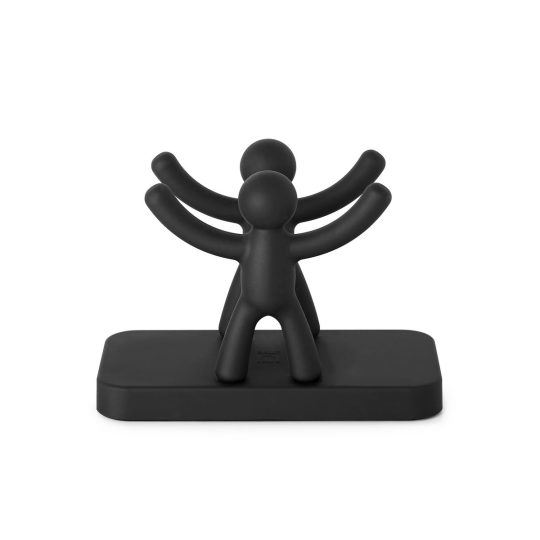 BUDDY – PORTE SERVIETTTES EN PAPIER NOIR